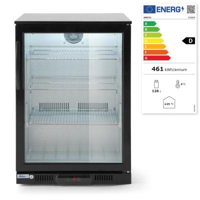 Jednodveřová chladnička, Arktic, 105L, Černá, 230V/120W, 600x530x(H)865mm | 226568
